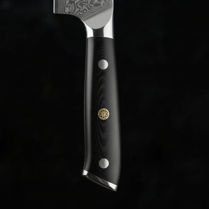 Bladewise Japanese 67 Layer Damascus Steel 7in Santoku Knife
