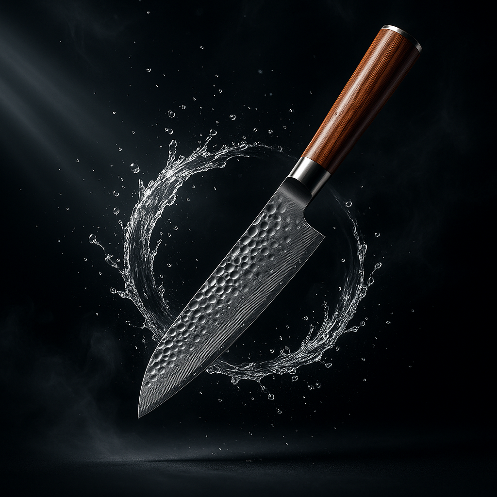 Santoku Knife 67 UK - Professional Japanese 7in Chef's Knife For Home Cooks