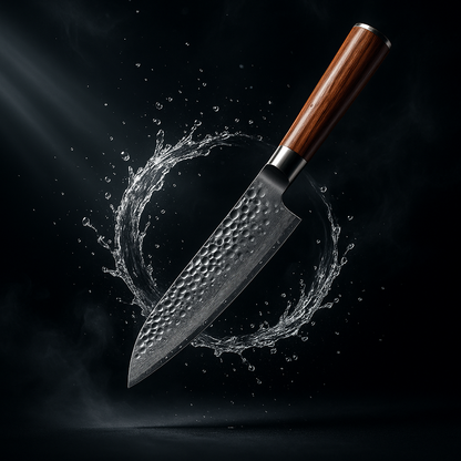 Santoku Knife 67 UK - Professional Japanese 7in Chef's Knife For Home Cooks